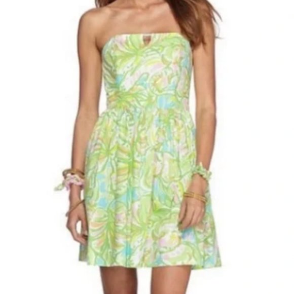 Lilly Pulitzer Printed Sleeveless Mini Dress "Richelle" - Picture 1 of 7